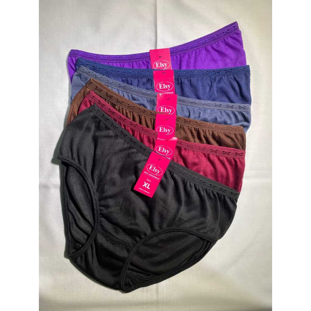 CD Wanita Katun 6 & 12pcs / Celana Dalam Wanita Bahan Katun / CD Bahan Katun / CD Rahayu