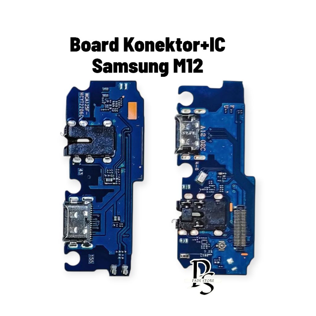 BOARD KONEKTOR SAMSUNG M12 PAPAN FLEXIBLE+IC