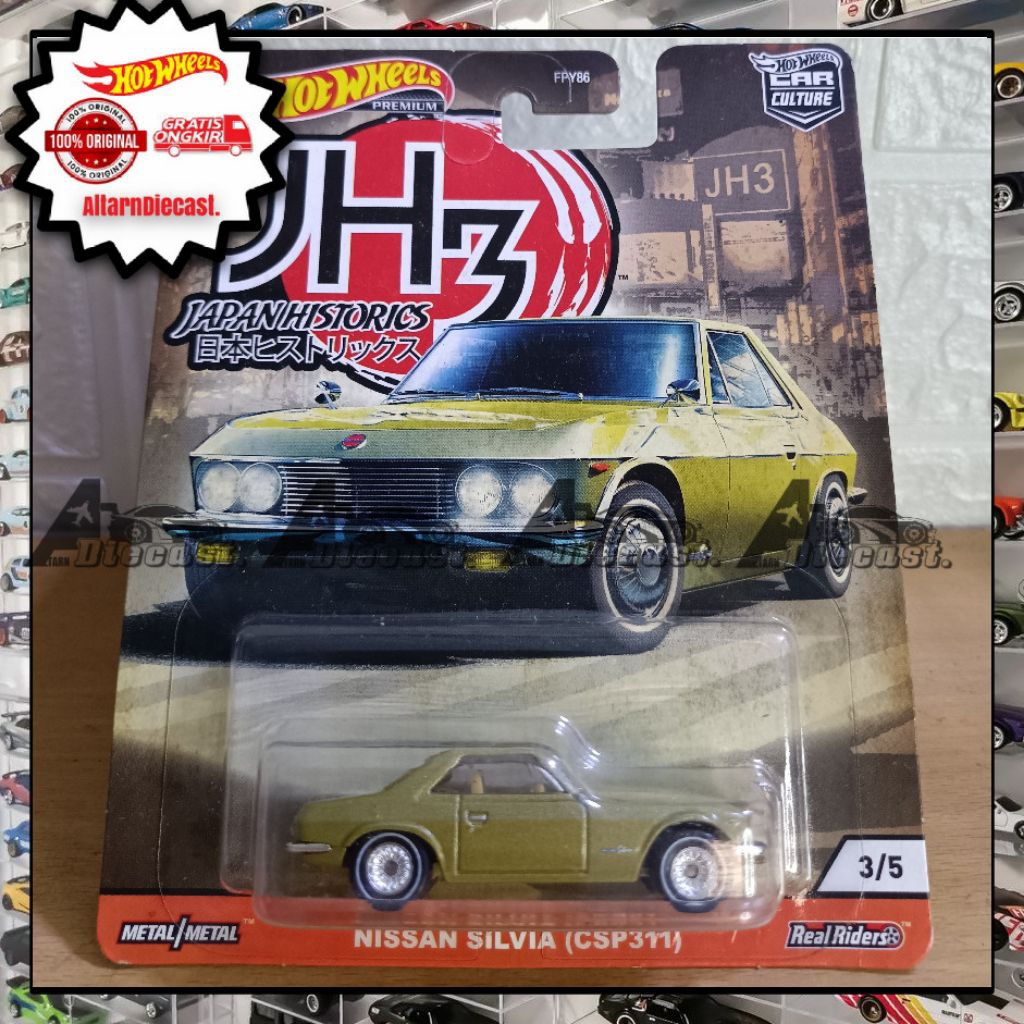 Hot Wheels Premium Nissan Silvia