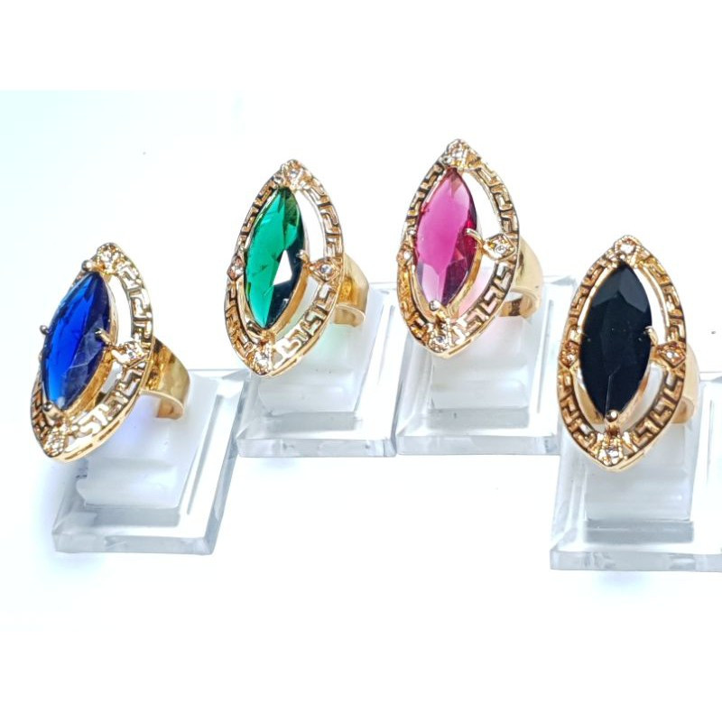 Cincin wanita Batu permata diamod cutting | CBD-390