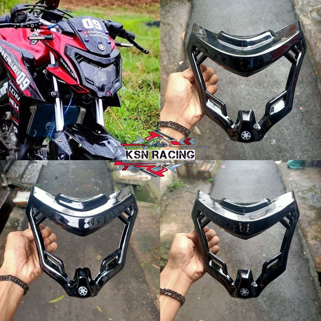Cover lampu vixion nva/advance cover headlamp depan vixion new nva original