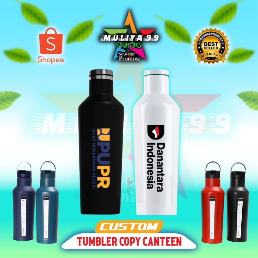 CUSTOM TUMBLER COPY CANTEEN TUMBLER CUSTOM  BOTOL MINUM WARNA
