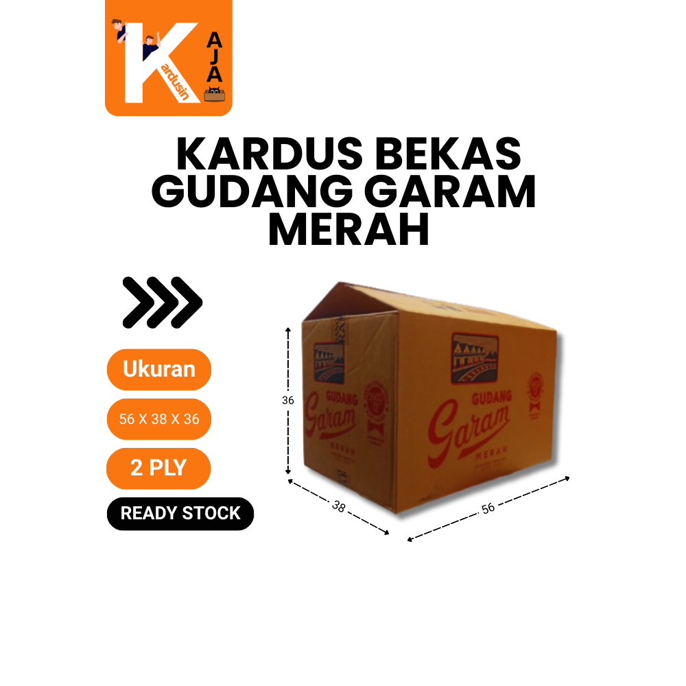 Kardus Bekas Gudang Garam Merah Serbaguna untuk Packing Pengiriman Barang - Kardusin Aja Bandung