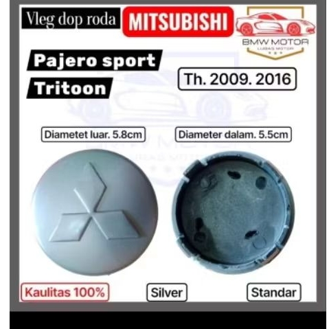 Dop Roda Tutup velg mobil Mitsubishi Expander Pajero