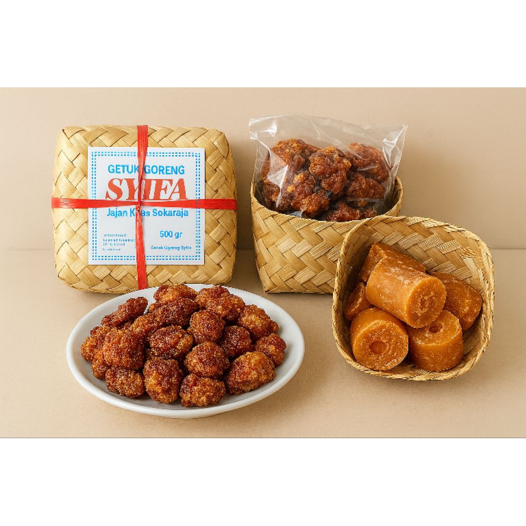 Getuk Goreng Sokaraja ½ kg Rasa Original Gula Jawa