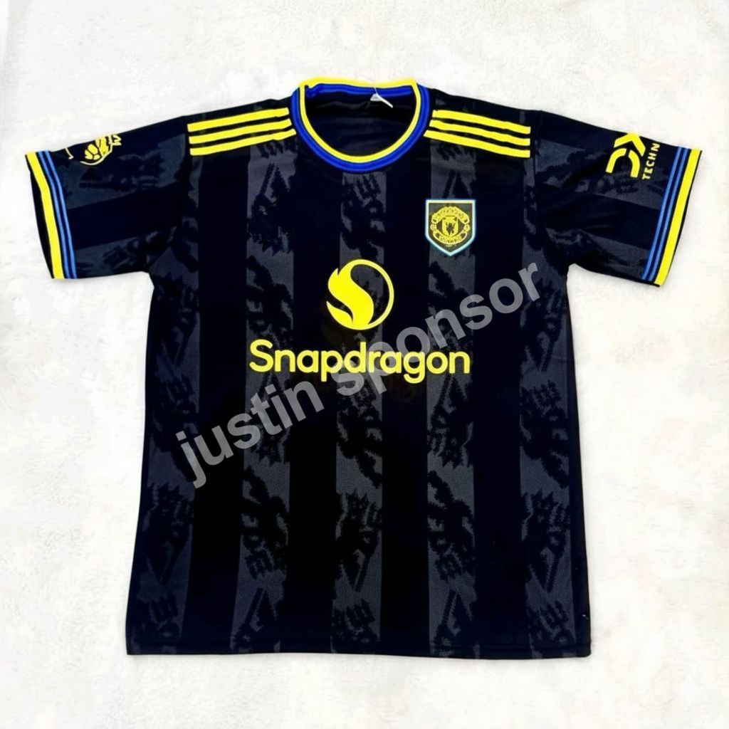 Jersey murah Manchester United hitam 3rd 2025/2026 baju bola