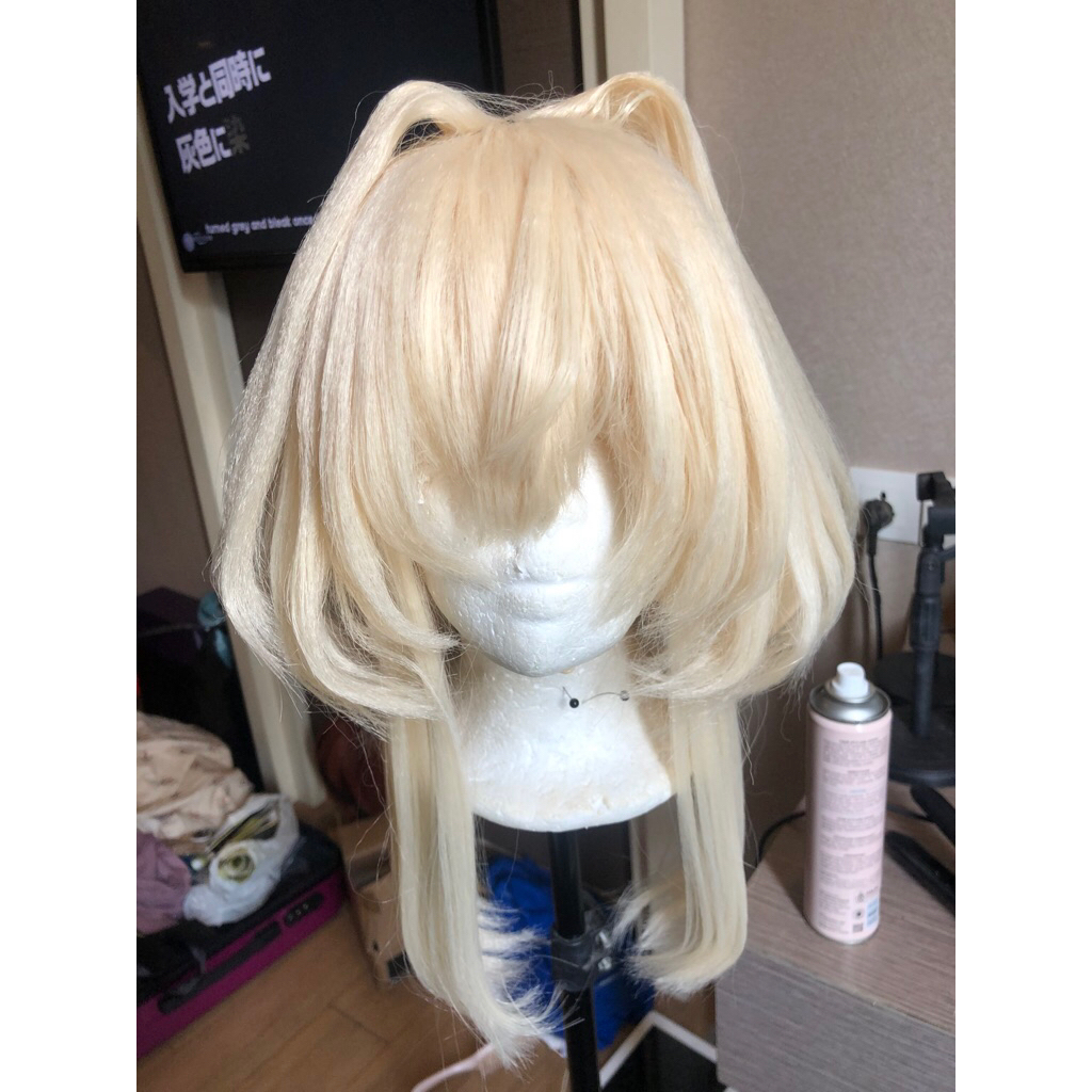 Wig lumine genshin impact styled