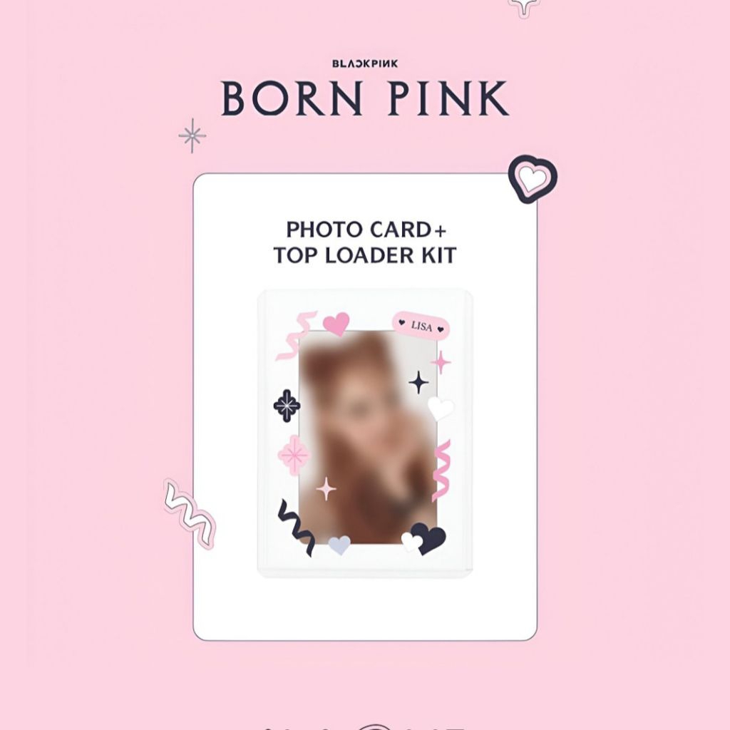 Photocard kit + Top Loader BLACKPINK BORN PINK