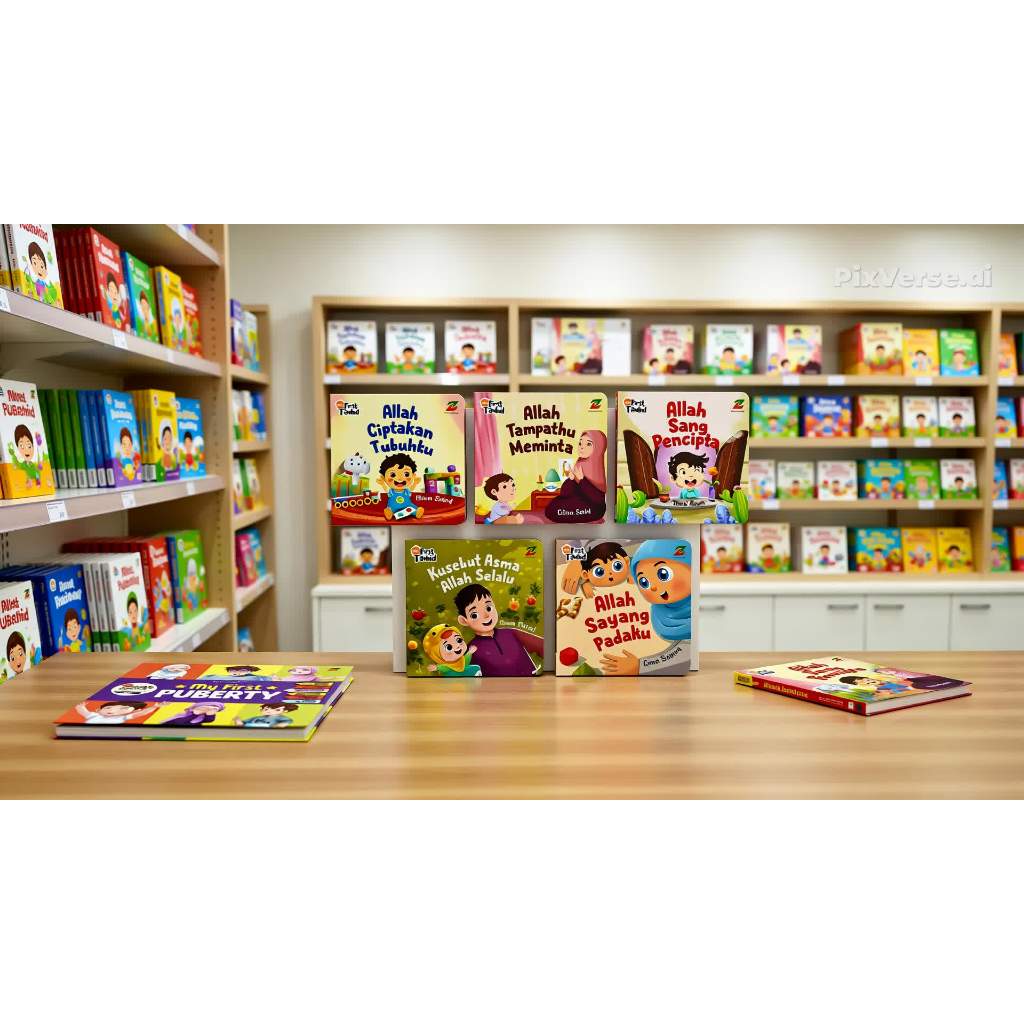 Ziyadbooks - Tauhid untuk Anak : My First Tauhid - 5 Buku Boardbook untuk Pembelajaran Menyenangkan