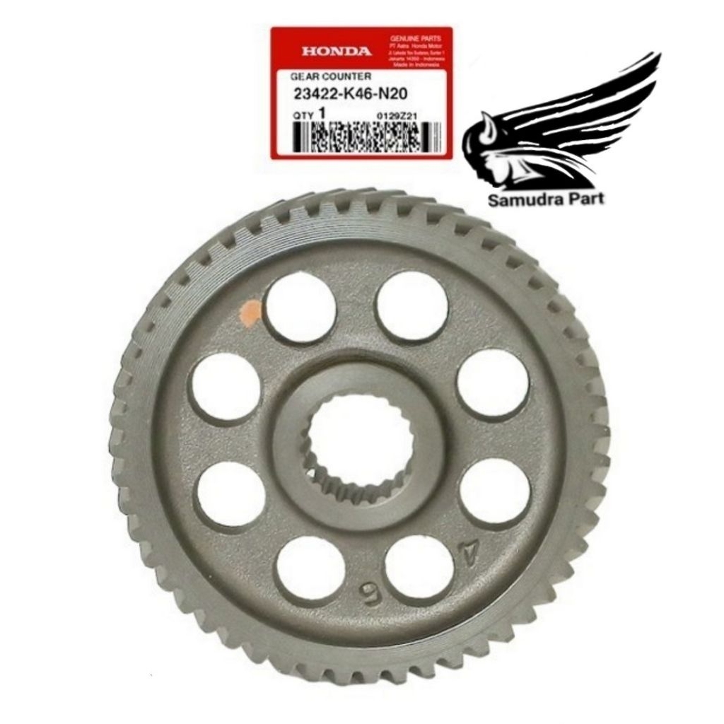 23422K46N20 Gear counter Gear Gir Rasio Beat Esp Beat K81 Scoopy K93 Original