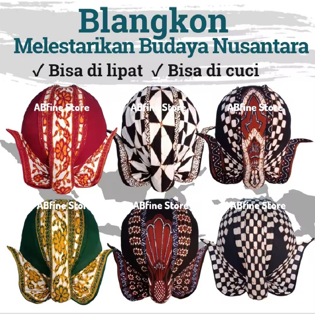 BLANGKON MATARAM ALUSAN PREMIUM DEWASA ANAK ANEKA MOTIF