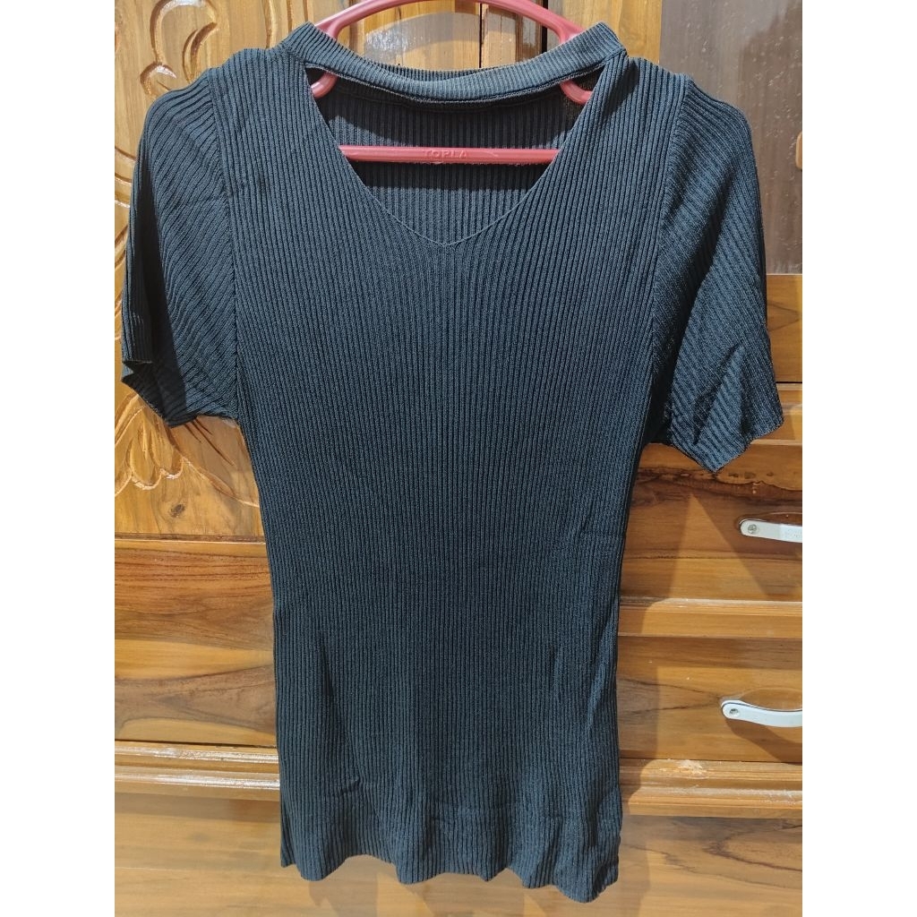 Kaos Wanita Rajut / Kaos Rajut Slimfit