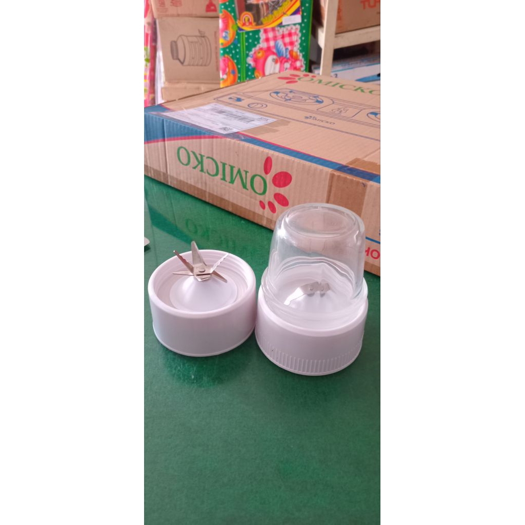 pisau dan dry mill (bumbu kering) blender national omega Original