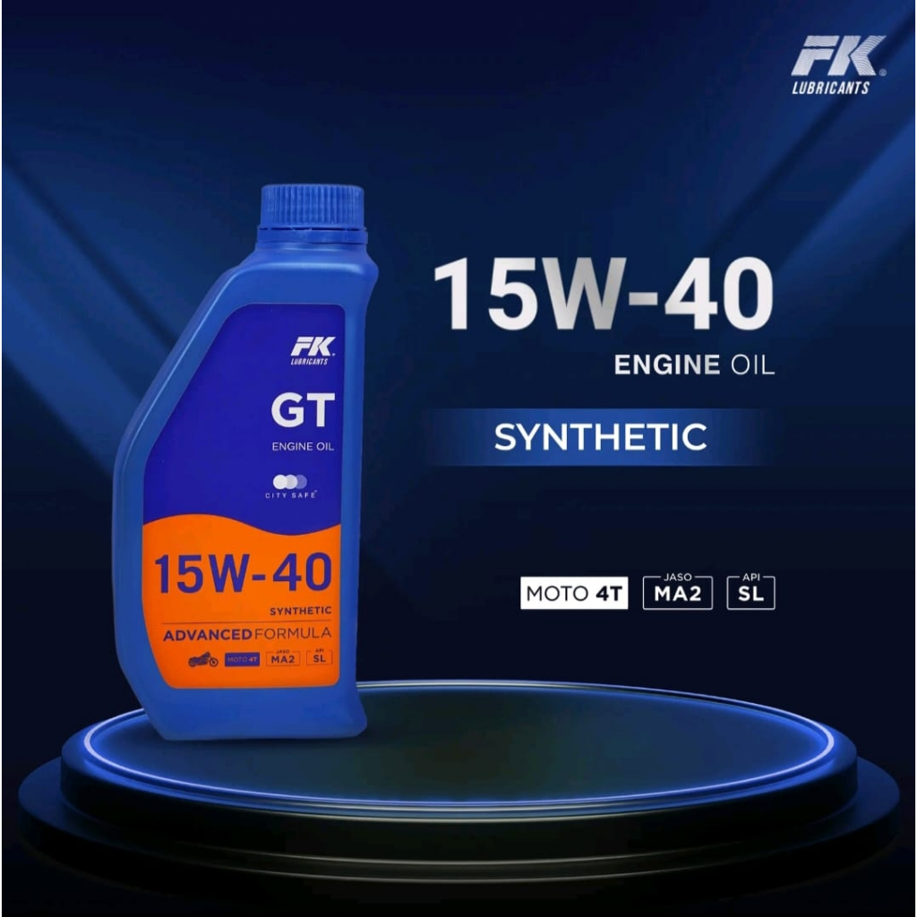 oli, oli fk massimo, oli fuji kosan, motor, matic, manual, bensin, gt, ma2 sl, 15w40, 1 liter