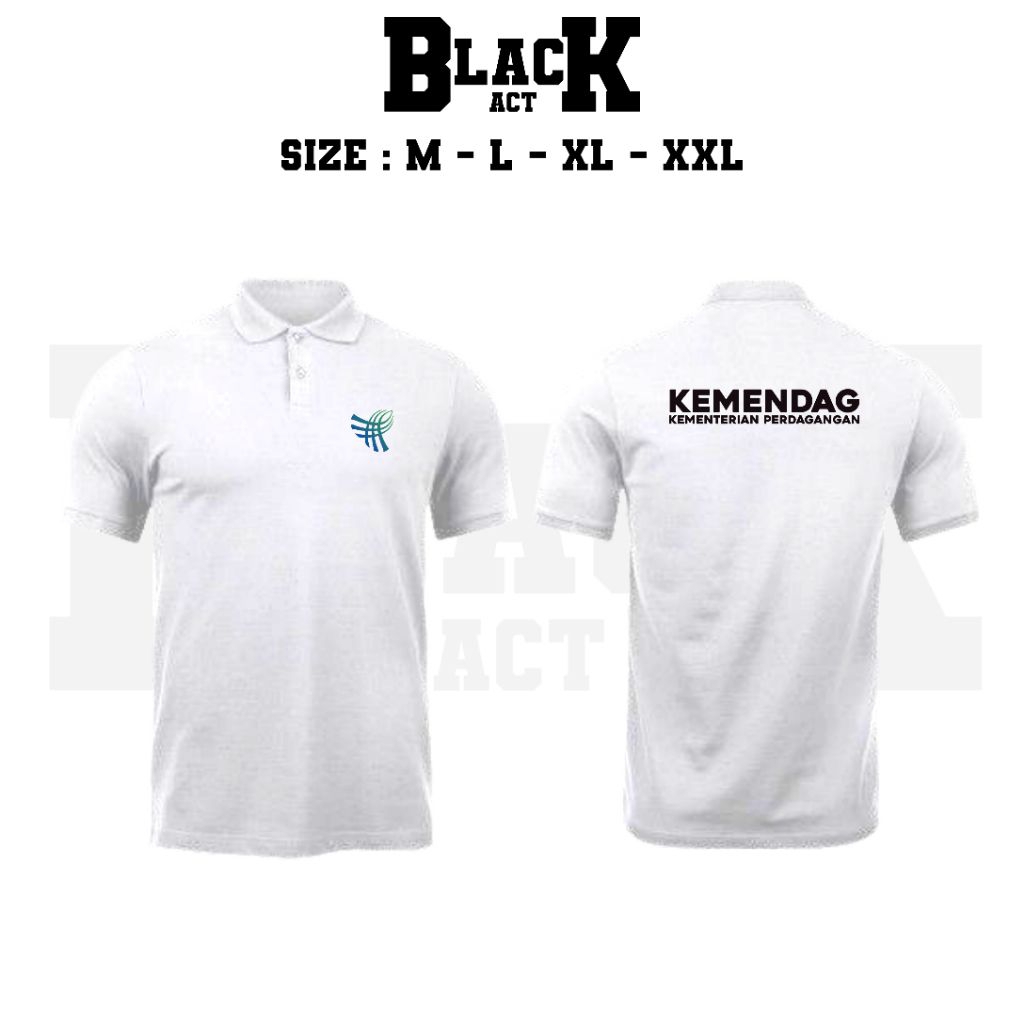KAOS KERAH KEMENDAG KEMENTERIAN PERDAGANGAN