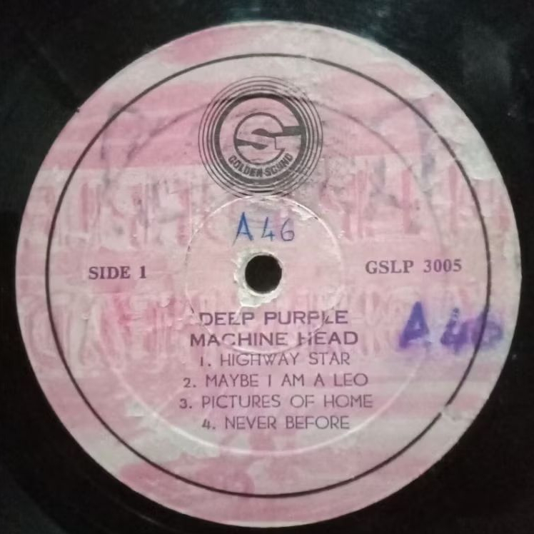 Vinyl Piringan Hitam 12 inch Deep Purple - Machine Head