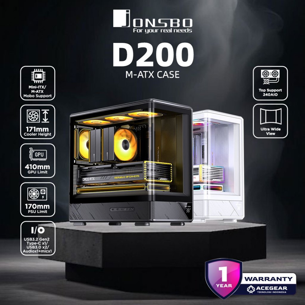 JONSBO D200 (M-ATX PC Case)