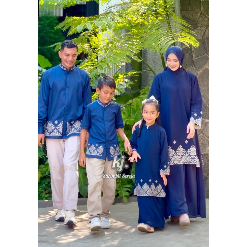 Seroja Sarimbit Keluarga 2026 Lebaran Ori Khadijah Mode