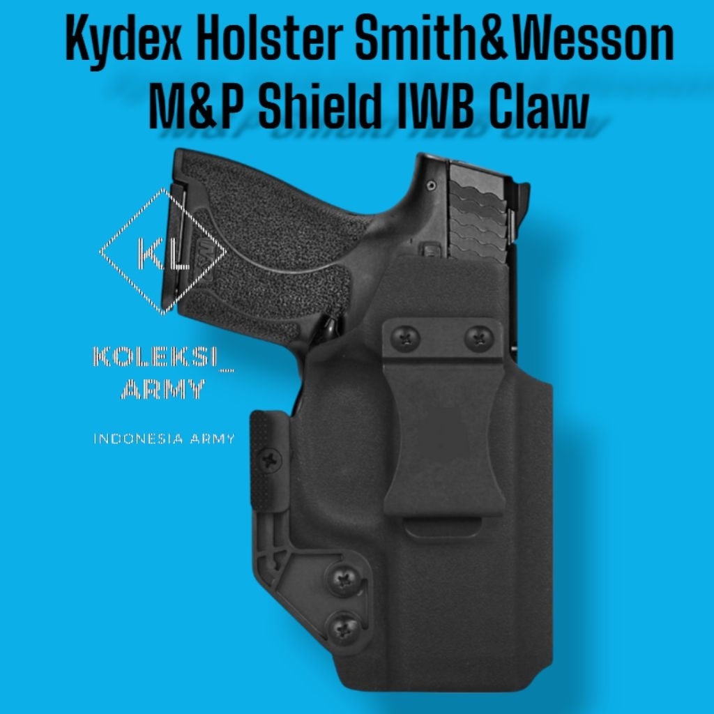 USA Kydex Holster Smith & Wesson M&P Shield IWB Smith&Wesson Pakai Claw