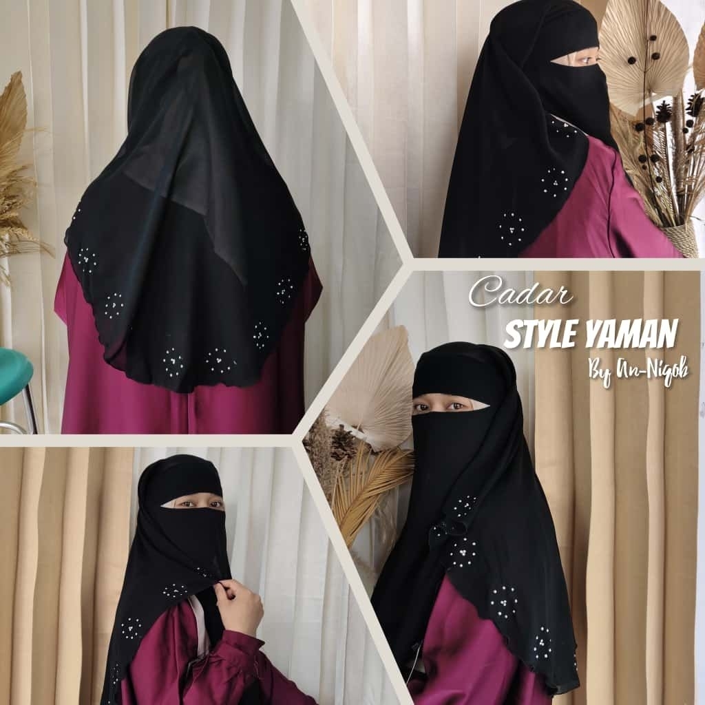 CADAR NIQOB YAMAN TARIM 1 LAYER sifon arab