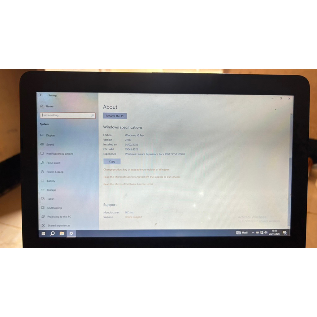 Laptop second ASUS X441B AMD A4-9125 Radeon R3 4 Gb