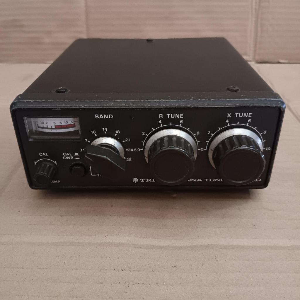 trio antenna tuner allband ssb AT-130 asli original kenwood max power 150watt analog.. tuner radio h