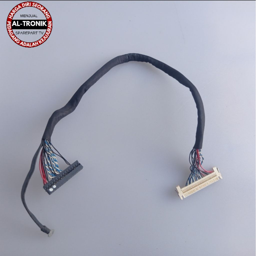 KABEL FLEKSIBEL LVDS TV LED POLYTRON 24 INCH MODEL PLD24D301P FLEXIBLE FLEXIBEL PLD 24D301P 24D301