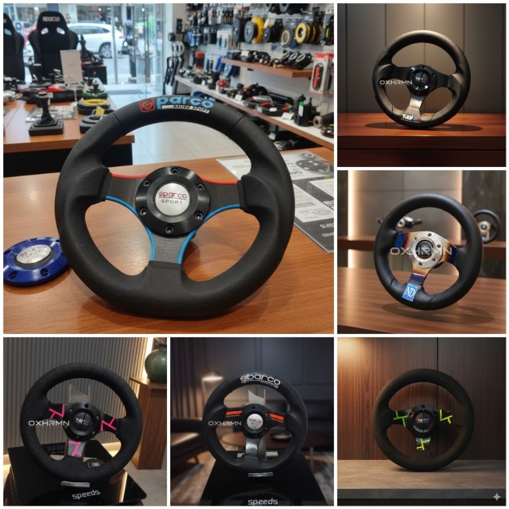 NEW 10 inci stir setir racing truk dan mobil