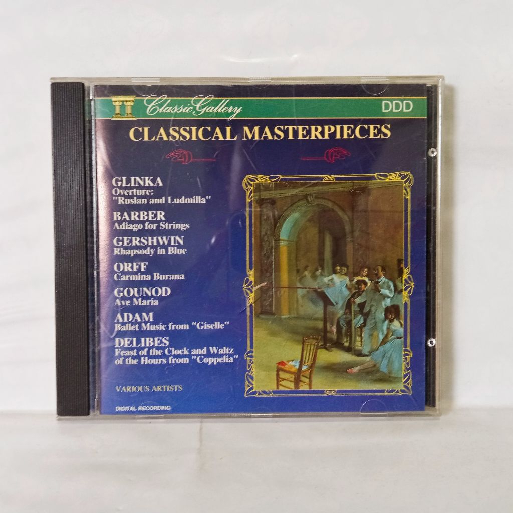 CD Classic Gallery Classical Masterpieces - Glinka Barber Gershwin VA
