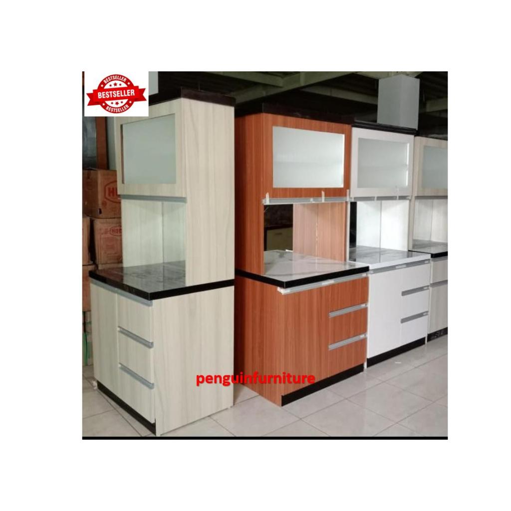 LEMARI SAYUR/RAK PIRING 2 PINTU MINIMALIS HPL/FREE ONGKIR MAX 35KM