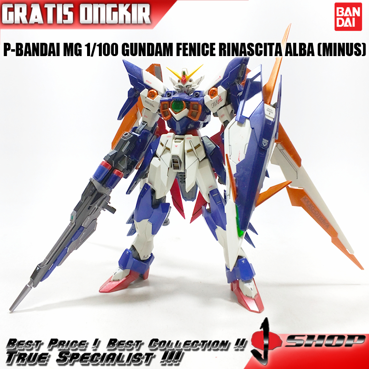 P-BANDAI MG 1/100 GUNDAM FENICE RINASCITA ALBA (MINUS) LTDMG345