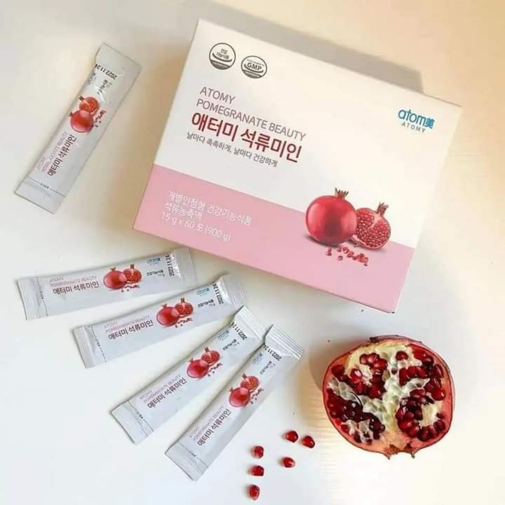 ATOMY POMEGRANATE 1BOX BESAR ISI 60 SAC COLLAGEN KECANTIKAN HERBAL.ORI
