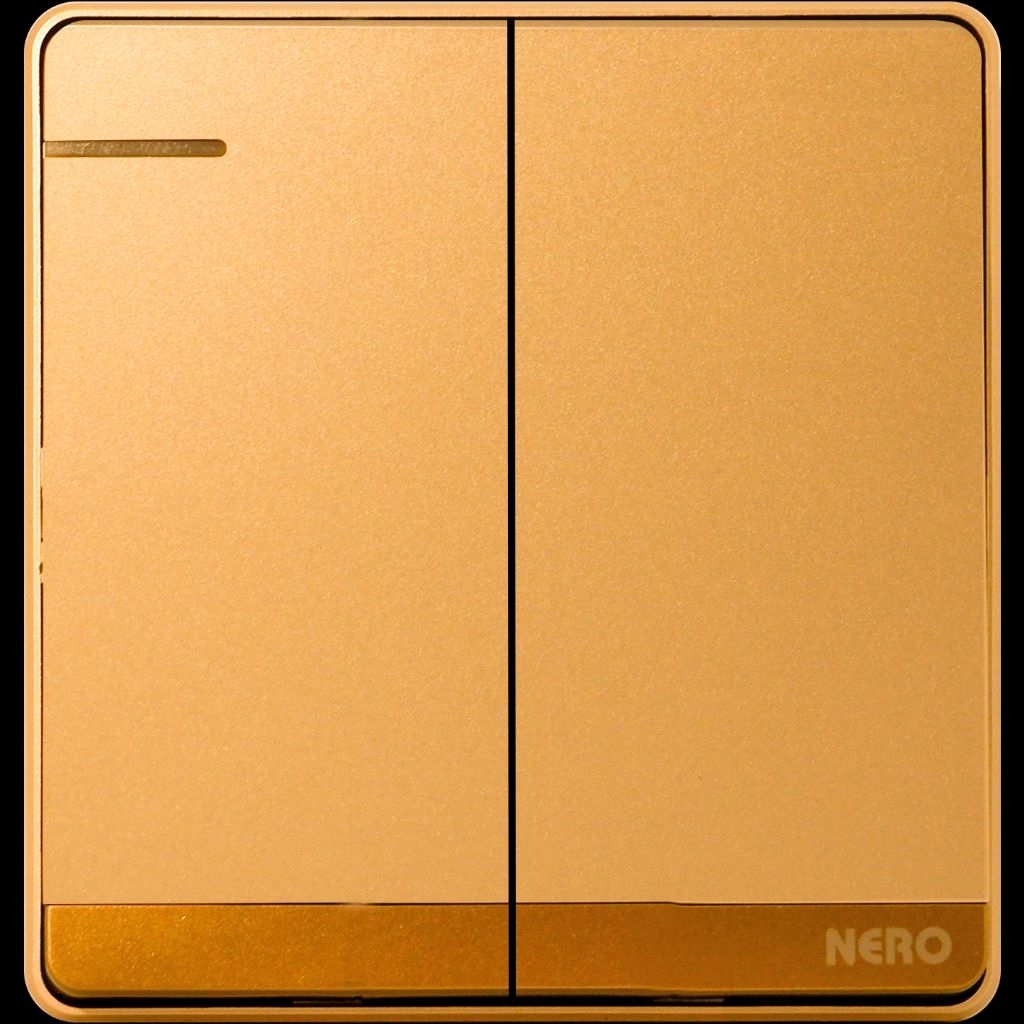 NERO SAKLAR 2 GANG DECORA Q71621-GOLD