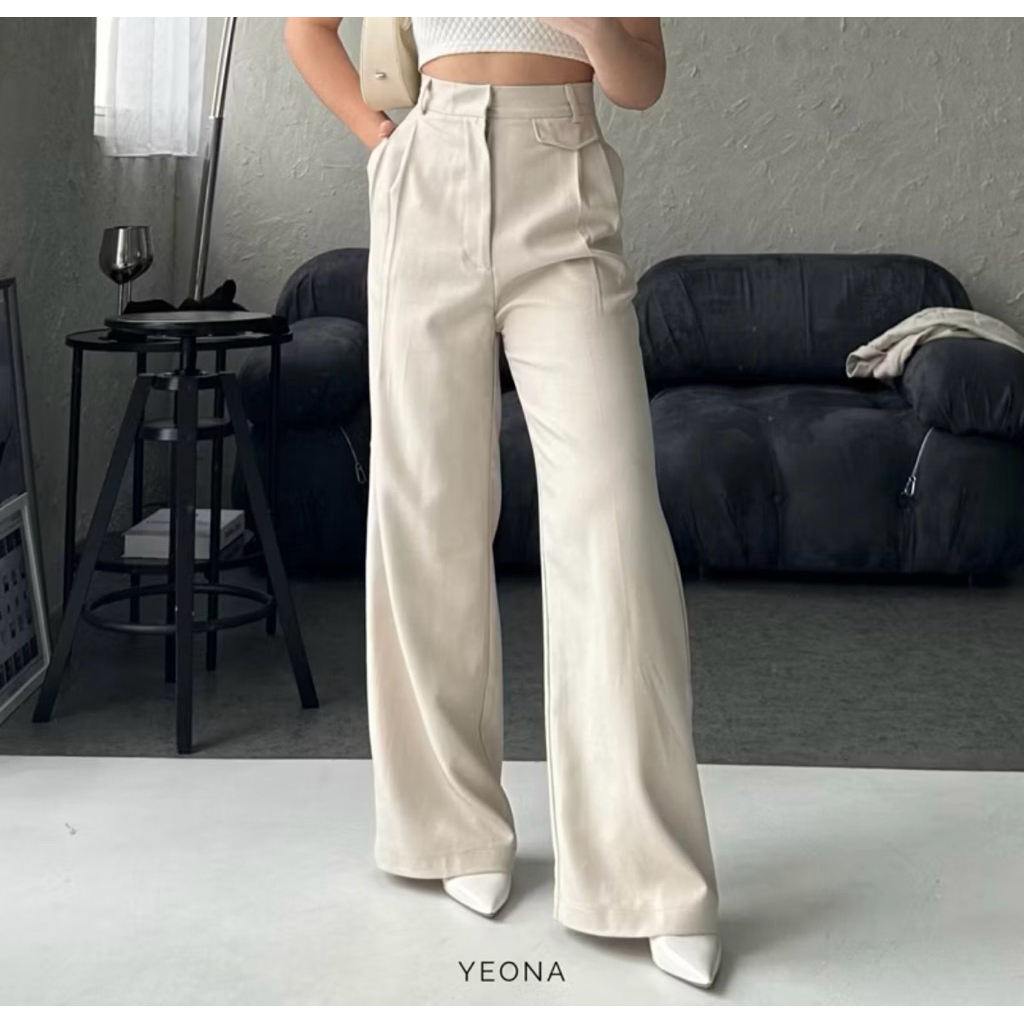 [PL] Yeona - Oro Pants Premium Highwaisted