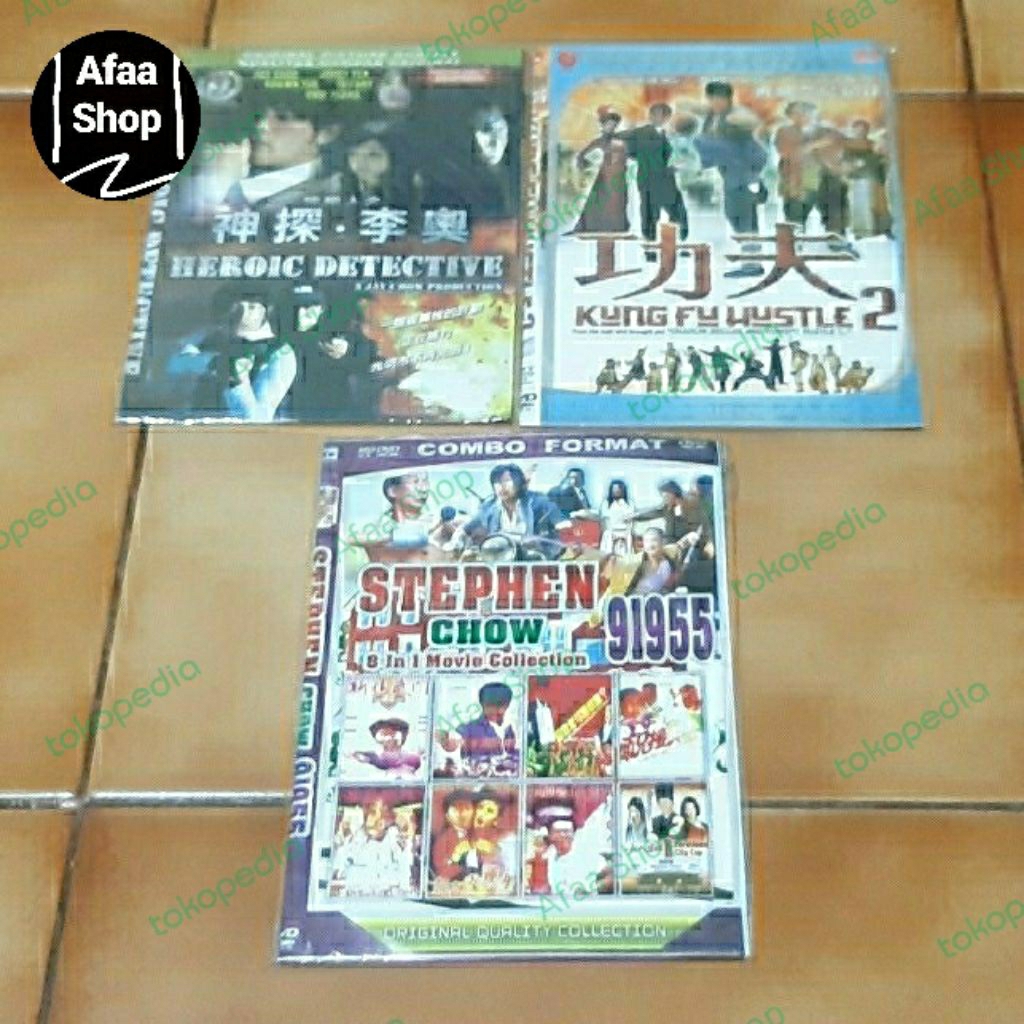 Cd vcd film action comedy jepang china mandarin stephen chow movie