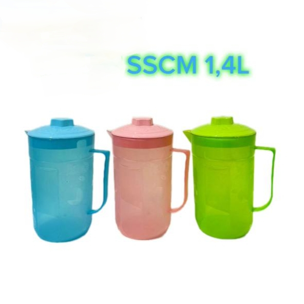 [1 LUSIN] TEKO PLASTIK / ESKAN TEKO PLASTIK / ESKAN PLASTIK SSCM 1,4 LITER