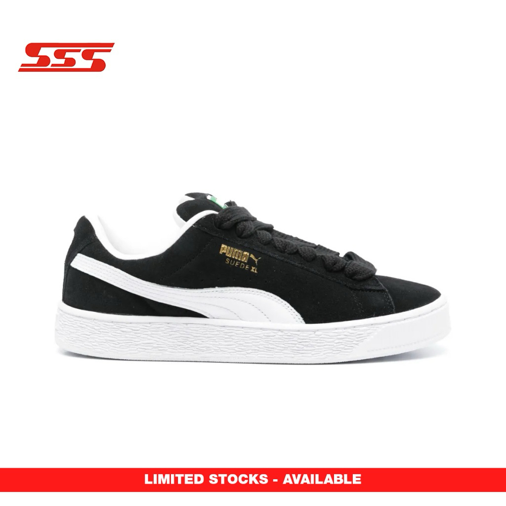 Sepatu Puma Suede XL Black White 100% BNIB