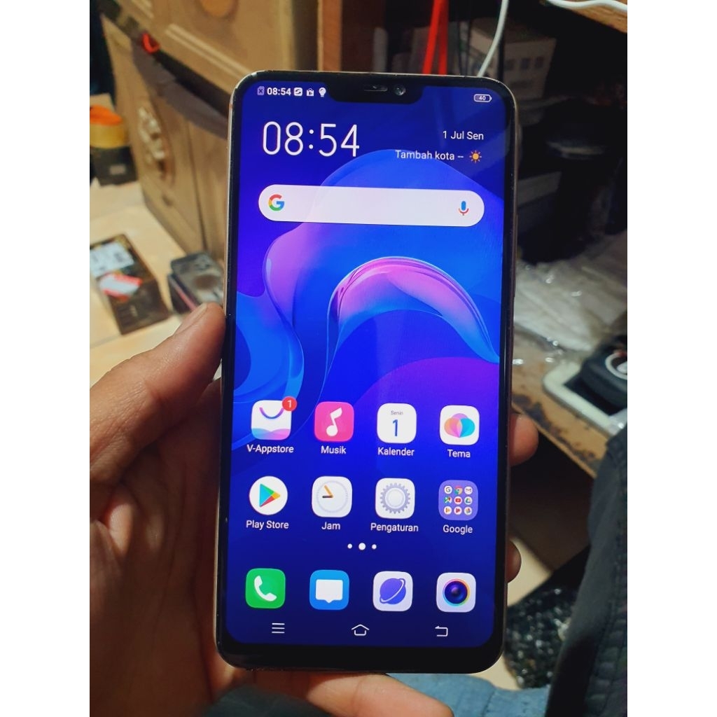 Unit Vivo V9 Ram4/64GB 4G Normal Siap Pakai