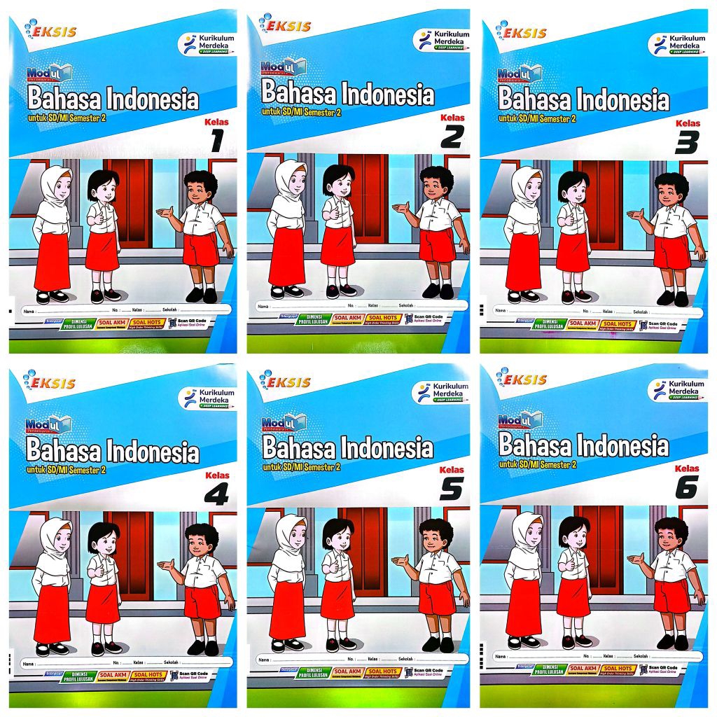 LKS EKSIS SD MI BAHASA INDONESIA KELAS 1 2 3 4 5 6 SEMESTER 2 GENAP TA 2025 / 2026 KURIKULUM MERDEKA