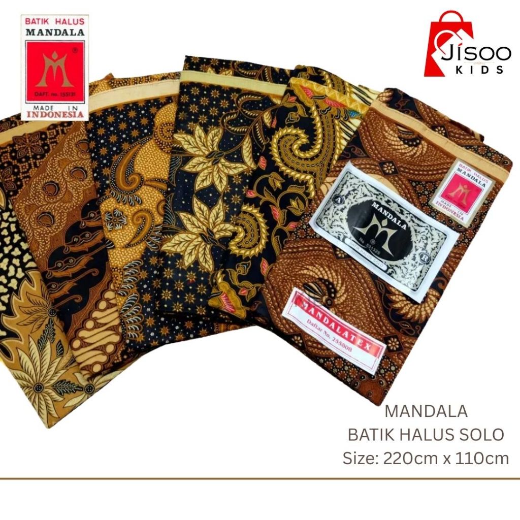 Mandala Original | Kain Panjang Batik Halus Solo | Kain Jarik – Jisoo Kids