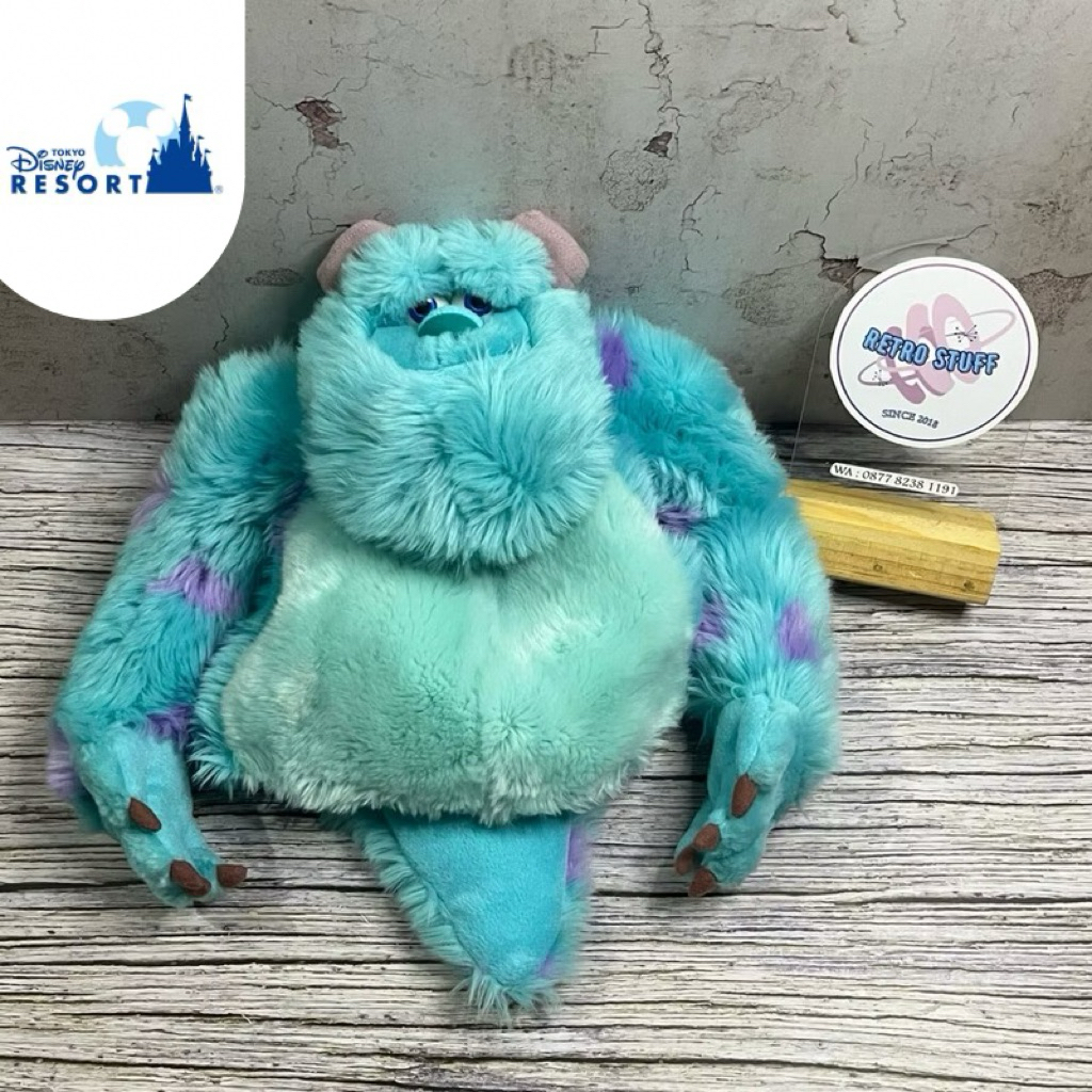 Topi Disney Sulley Monster Inc Rare Item Ori Tokyo Disney Resort
