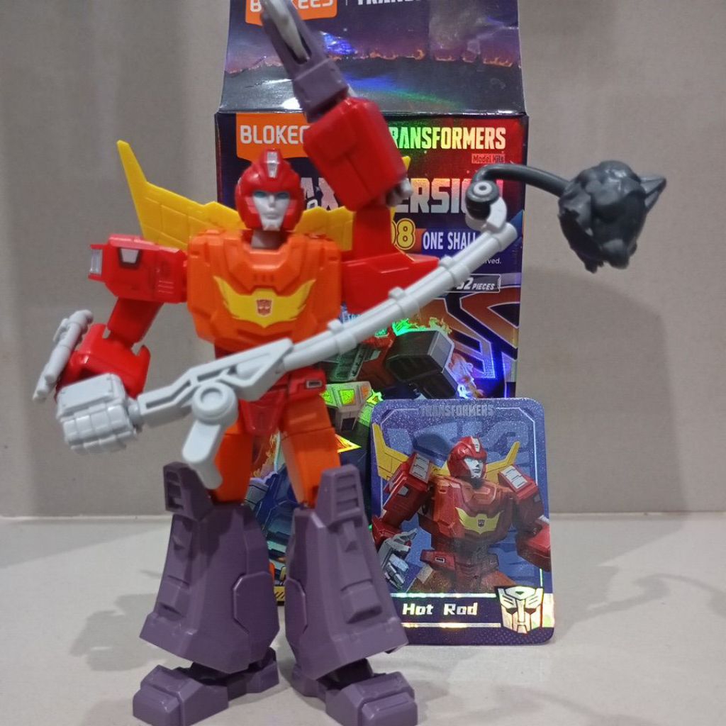Blokees Transformers Galaxy Version 08 - Hot Rod