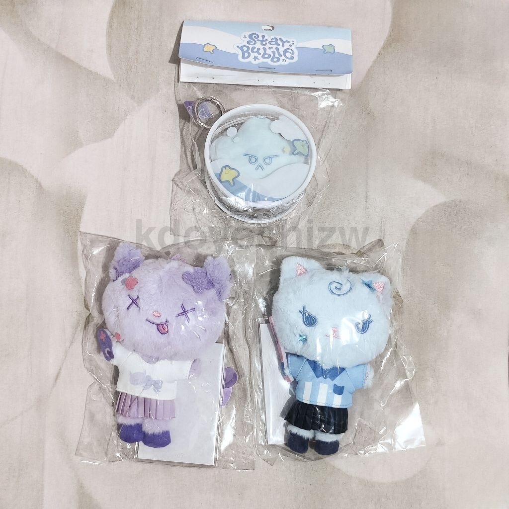 [READY] NCT 127 DOYOUNG STAR BUBBLE KEYRING KWANGYA EVERLAND BLUE STARFISH BULGASARI OFFICIAL MD