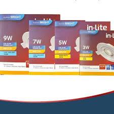 InLite Spotlight Lampu Sorot INP1607 Fitting E27 - 3 watt
