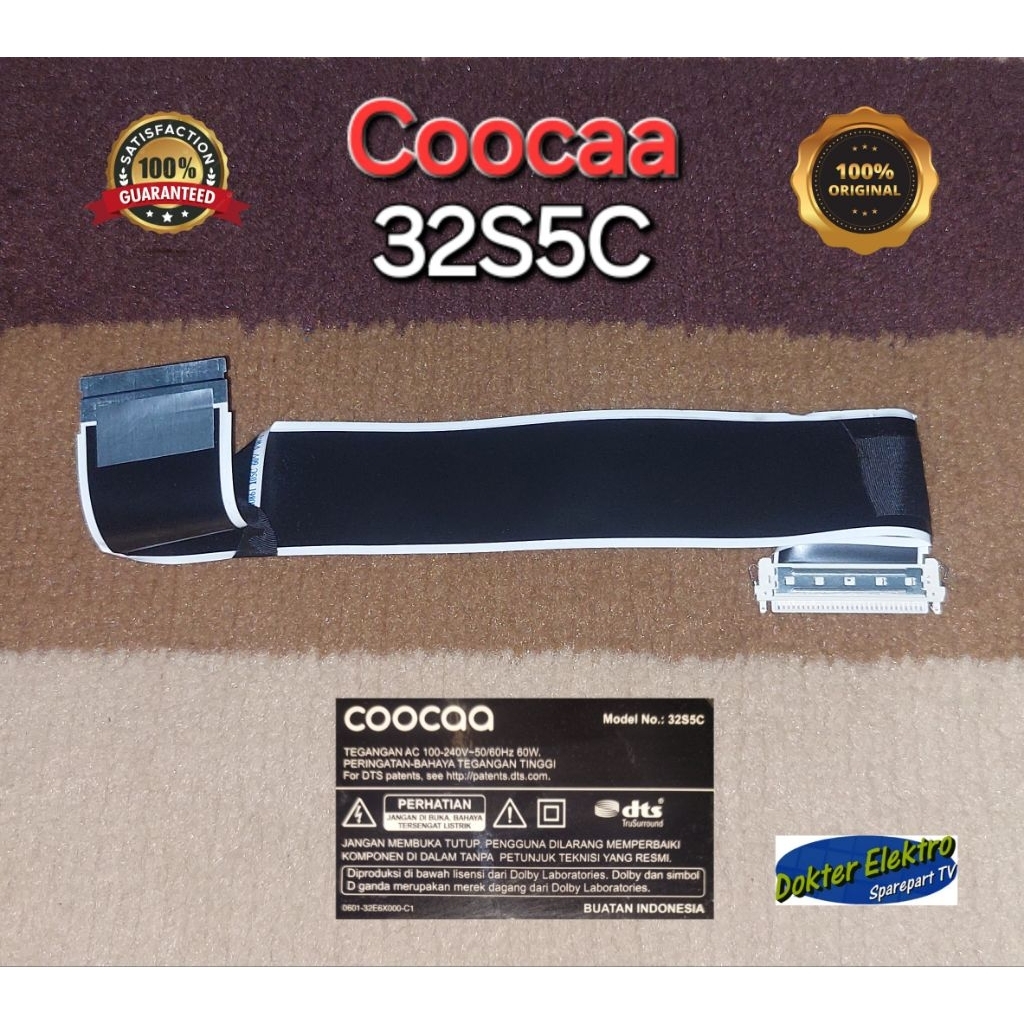 KABEL LVDS COOCAA 32S5C ORIGINAL