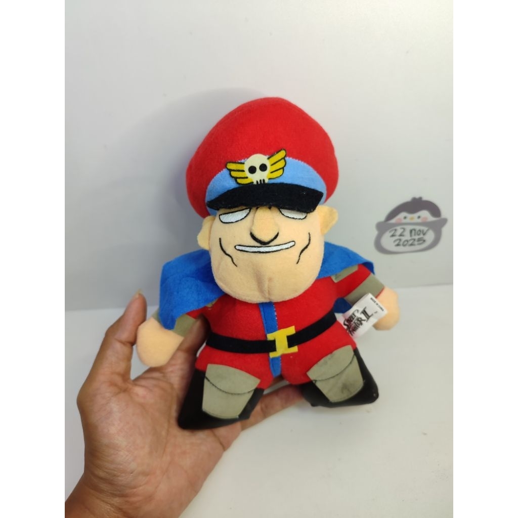 boneka street fighter vega original vintage rare item