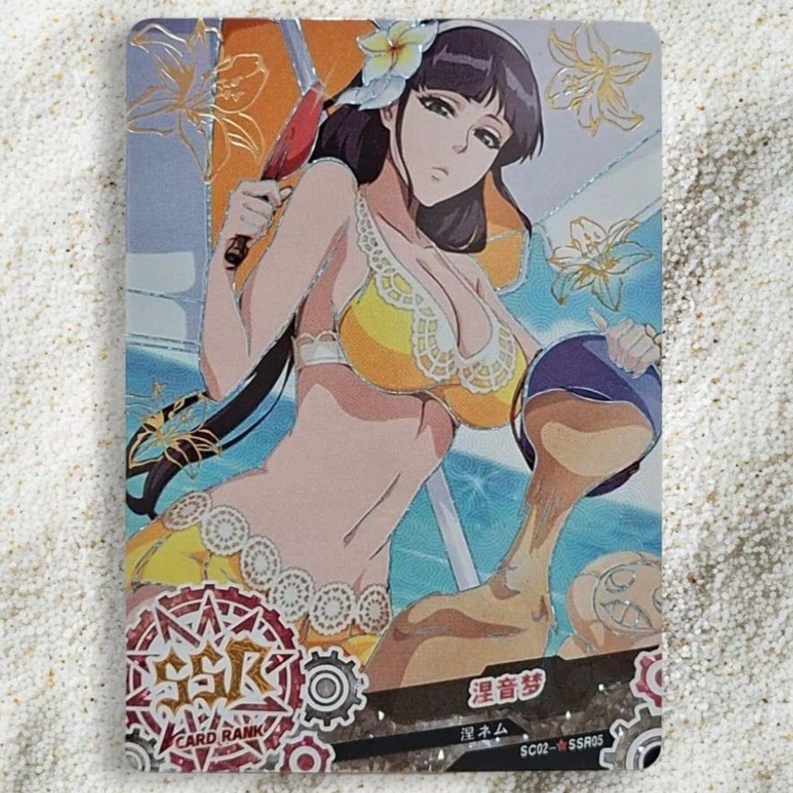Kartu CCG Card Of God Bleach Nemu Korutsuchi SSR Pink