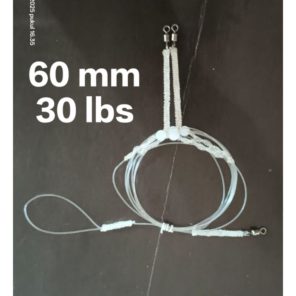 Rangkaian linggara ANTI MELINTIR 60mm-30lbs