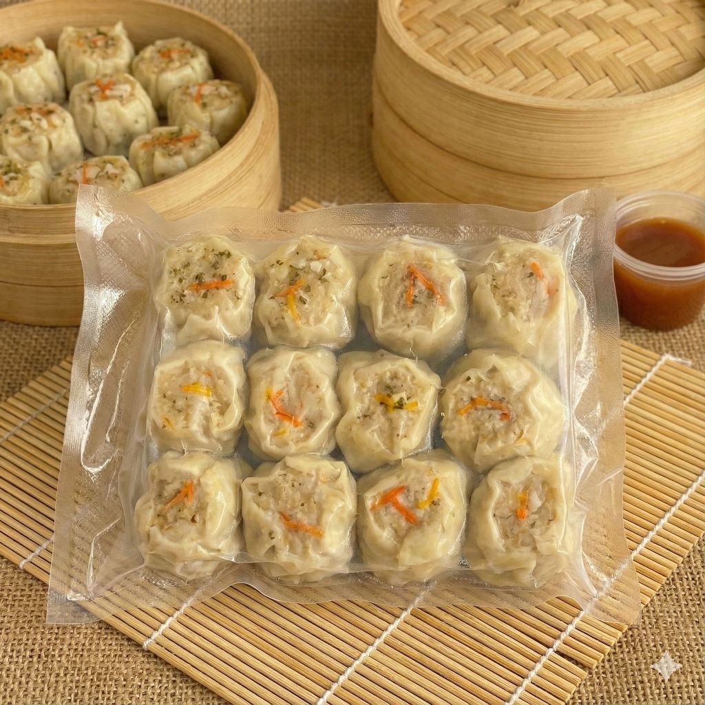 @CimahparBogor Dimsum Ayam Vacuum Isi 12pcs + Saos Frozen Halal