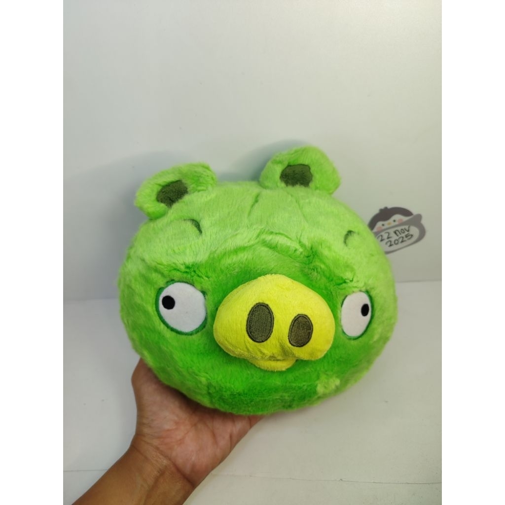 boneka angry bird babi hijau angrybird cut brand